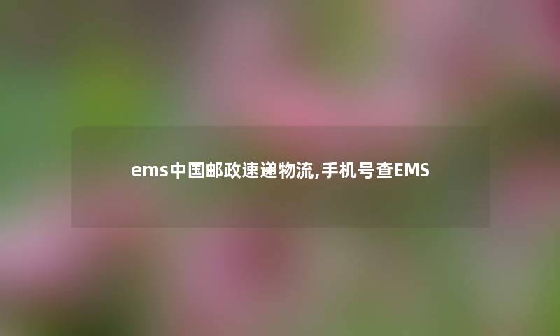 ems中国邮政速递物流,手机号查EMS ems中国邮政速递物流,手机号查EMS