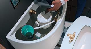 马桶水箱一直流水怎么办